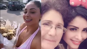 Pamela Franco conmovió a sus seguidores al visitar a su madre en el camposanto/Fotos y video: Instagram