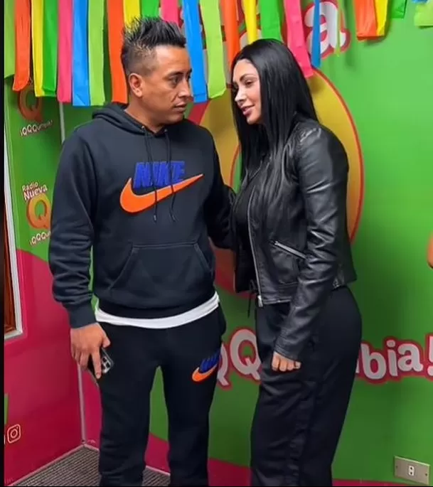 Christian Cueva fue desairado en vivo por Pamela Franco/Foto: Instagram