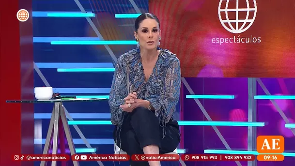 Rebeca Escribens también se pronunció sobre lo ocurrido con Pamela Franco / Captura