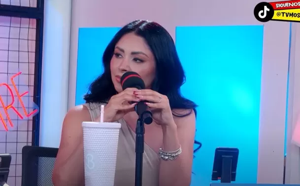 Pamela Franco en el podcast 'Ahora qué?' / Captura Pamela Franco en el podcast 'Ahora qué?' / Captura