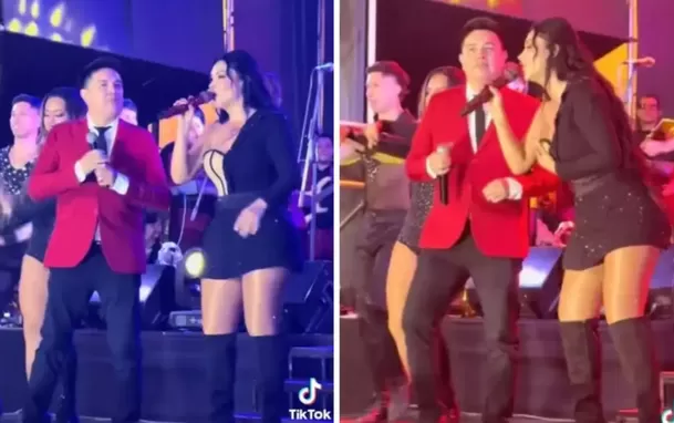 Pamela Franco y Leonard León estrenaron hace unas semanas el tema 'Cómo te voy a olvidar' / Captura Pamela Franco y Leonard León estrenaron hace unas semanas el tema 'Cómo te voy a olvidar' / Captura