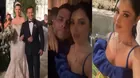 Pamela Franco hace oídos sordos a las críticas por su vestido en matrimonio de Brunella Horna y Richard Acuña