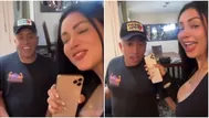 Pamela Franco hizo bailar a Cueva al ritmo del TikTok ‘Felipe’