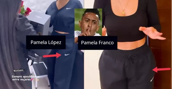 Pamela López y Pamela Franco coincidieron usando la misma ropa/Fotos: Instagram