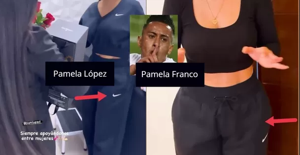 Pamela López y Pamela Franco coincidieron usando la misma ropa/Fotos: Instagram Pamela López y Pamela Franco coincidieron usando la misma ropa/Fotos: Instagram