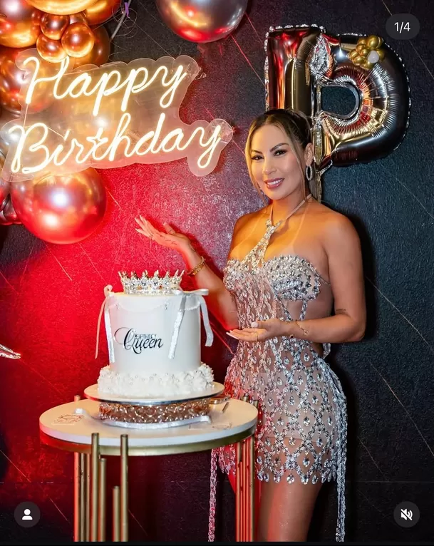 Pamela López había inaugurado su discoteca, donde precisamente, celebró su cumpleaños en junio / Instagram