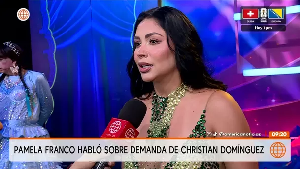 Pamela Franco aclaró que no alejará a su hija de Christian Domínguez / América Espectáculos Pamela Franco aclaró que no alejará a su hija de Christian Domínguez / América Espectáculos