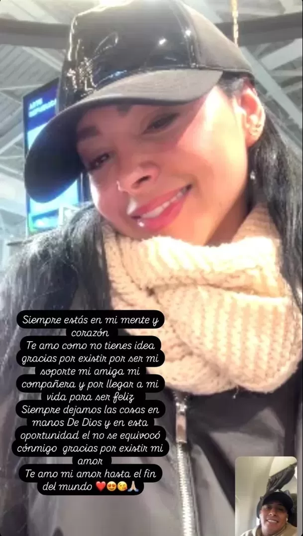 Cueva dio su respaldo absoluto a Pamela Franco tras fuerte acusación de López. fuente: Instagram