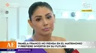 Pamela Franco prefiere que Christian Domínguez ya no hable del divorcio