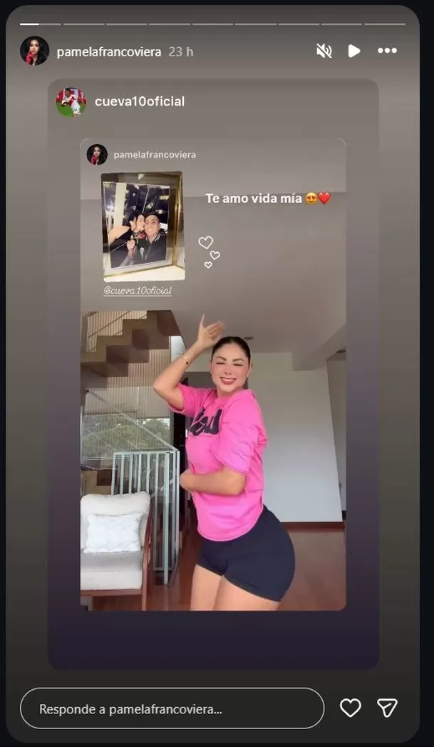 Pamela Franco y Cueva derrocharon amor tras crisis de Pamela López. Foto: IG @pamelafrancoviera Pamela Franco y Cueva derrocharon amor tras crisis de Pamela López. Foto: IG @pamelafrancoviera