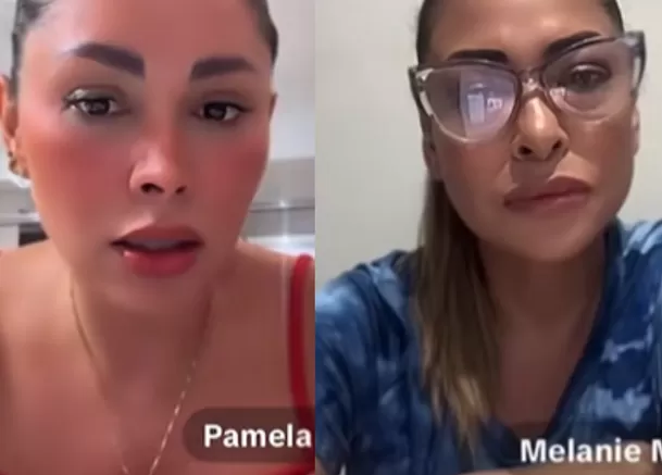 Pamela Franco y Melanie Martínez hicieron live donde le dijeron sus verdades a Christian Domínguez. Foto: TikTok