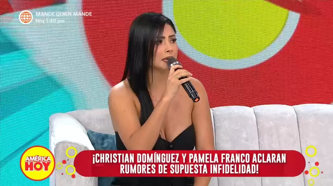 Pamela Franco se molestó por declaraciones de 'Metiche' / Fuente: América Hoy