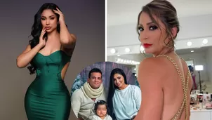 Pamela Franco respondió tras ver a Karla Tarazona con su hija. Foto: Instagram/@pamelafrancoviera, @latarazona/Instarándula