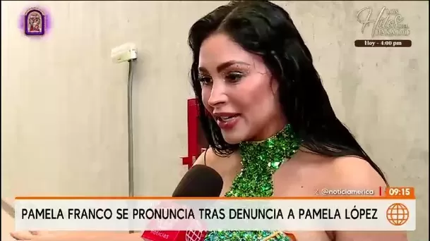 Pamela Franco se pronunció sobre denuncia a Pamela López/ América TV
