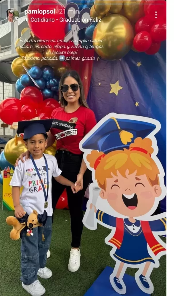 Pamela López compartió publicación tras detalle de Christian Cueva a Pamela Franco. Fuente: Instagram