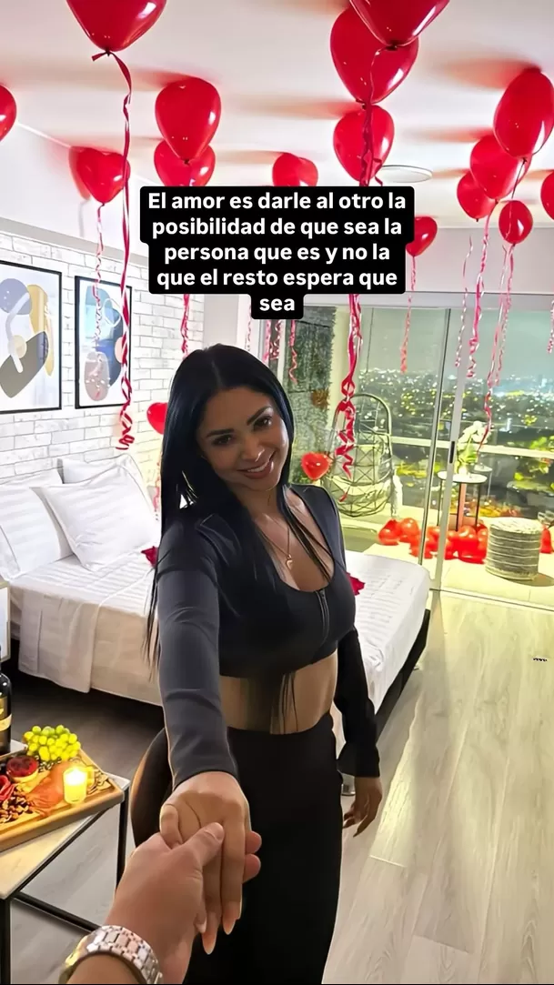 Romántica sorpresa de Christian Cueva a Pamela Franco. Fuente: Instagram