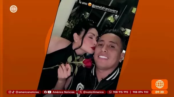 Pamela Franco y Christian Cueva "callan" a críticos que aseguran crisis en su relación / Captura 