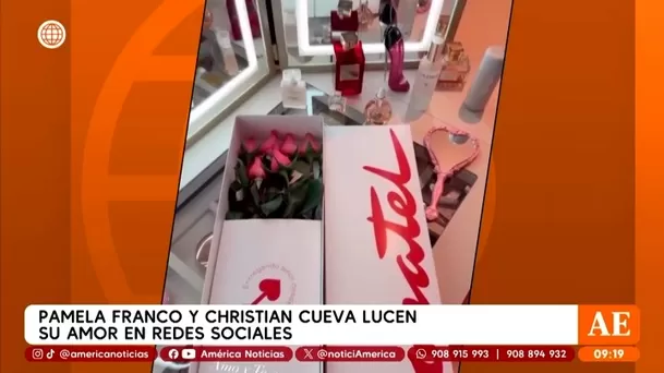 El regalo de Christian Cueva a Pamela Franco en medio de rumores de crisis / Captura