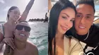 Pamela Franco y Cueva promocionan filete de bonito desde la playa