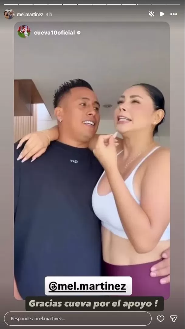 Pamela Franco y Christian Cueva sorprendieron al promocionar el emprendimiento de Melanie Martínez, expareja de Christian Domínguez. Foto: Instagram