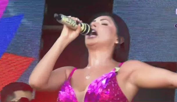 Pamela Franco regresó a los escenarios tras ser vinculada sentimentalmente al futbolista Christian Cueva segú la esposa del futbolista Pamela López/Foto: América Hoy