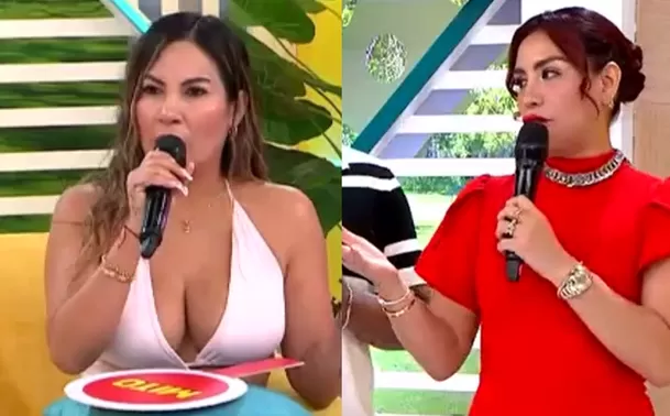 Pamela López respondió de manera contundente a Leysi Suárez. Foto: América TV