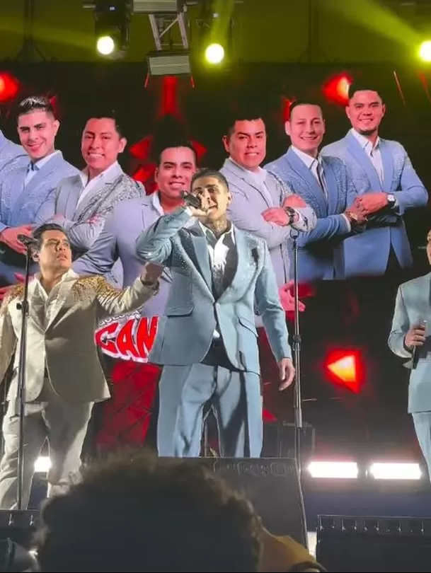 Pamela López aseguró que entorno de Christian Cueva habría intentado comunicarse con Paul Michael durante un concierto de la Orquesta Candela. Fuente: Instagram