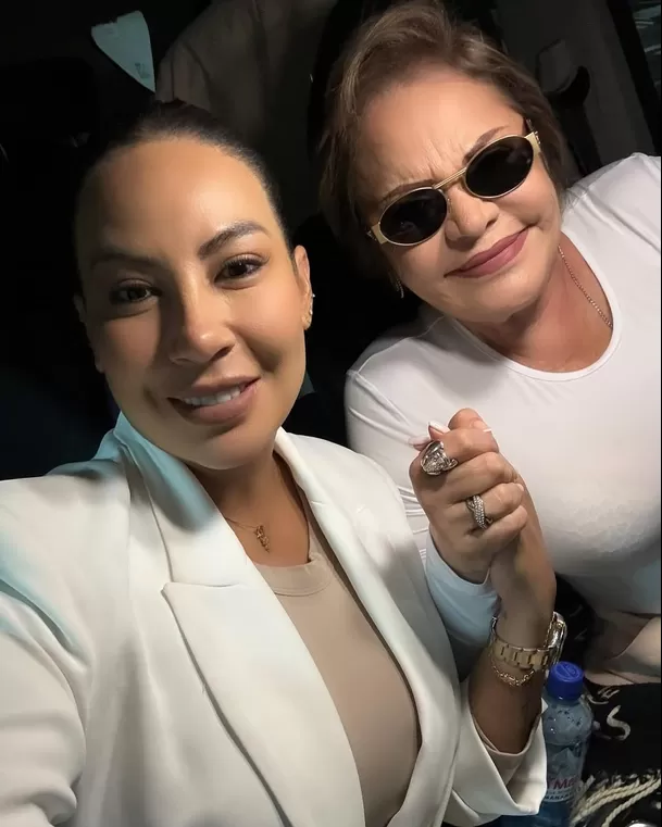 Pamela López estuvo acompañada de su abogada Rosario Sasieta durante conferencia de prensa / Instagram Pamela López estuvo acompañada de su abogada Rosario Sasieta durante conferencia de prensa / Instagram