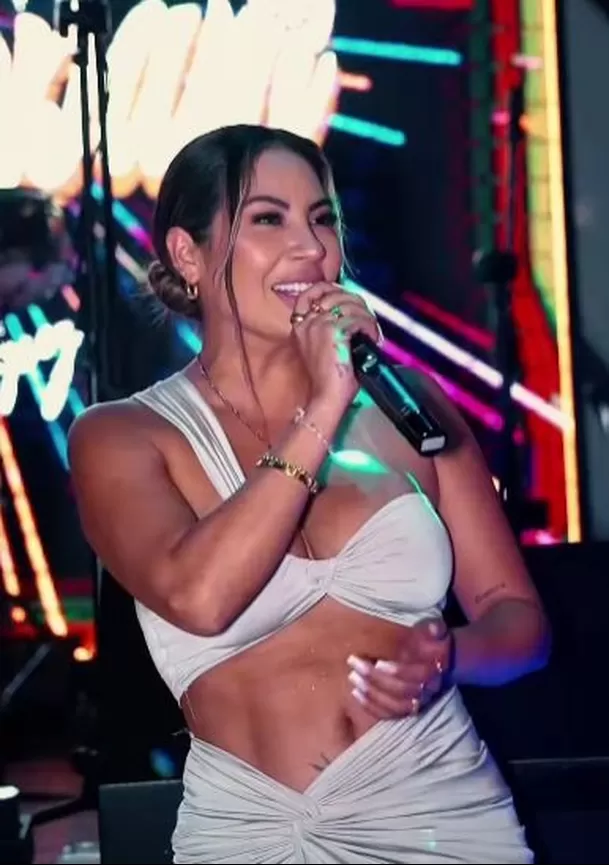 Pamela López inauguró su discoteca el 24 d e mayo / Captura Pamela López inauguró su discoteca el 24 d e mayo / Captura