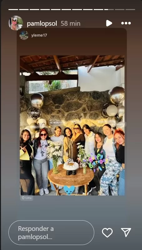 Pamela López festejó su cumpleaños sin Christian Cueva/Foto: Instagram