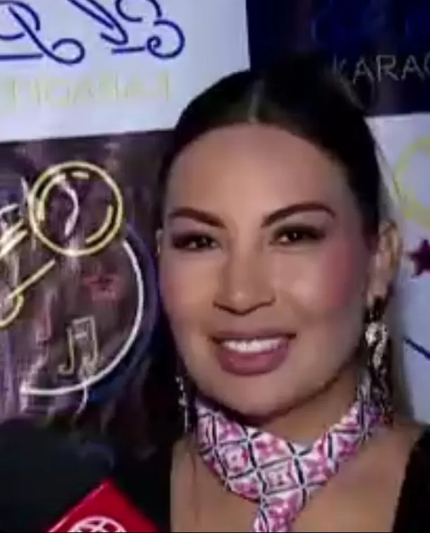 Pamela López fue contundente al hablar sobre la incursión de su expareja en la política. Foto: América TV Pamela López fue contundente al hablar sobre la incursión de su expareja en la política. Foto: América TV