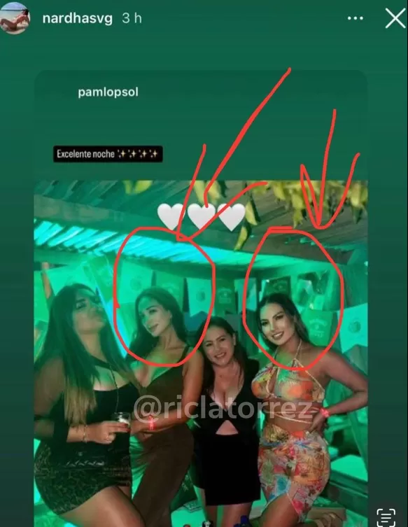 Pamela López estaría saliendo con pareja de su amiga