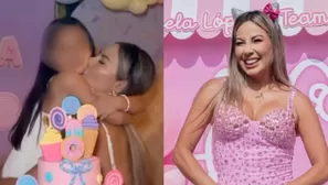 Las integrantes del "Team KittyPam" volvieron a tener un especial gesto con una de las hijas de Pamela López y le regalaron un cheque, globos y otros detalles por su cumpleaños Video: Instagram @pamelalopezteam
