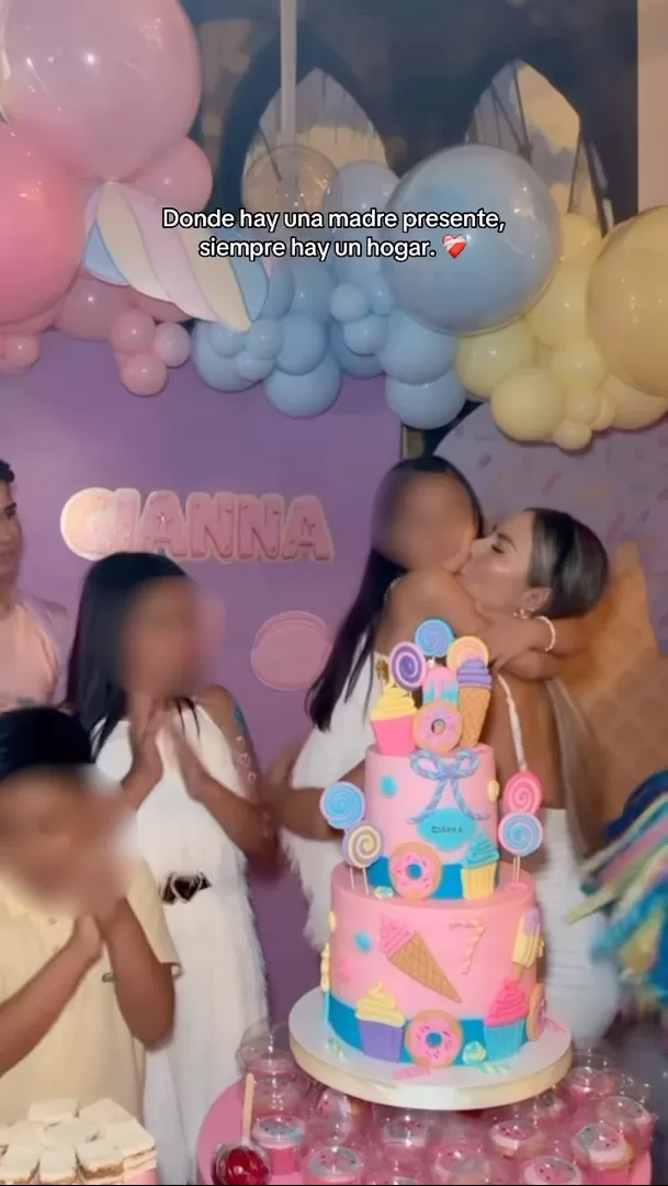 Las integrantes del "Team KittyPam" volvieron a tener un especial gesto con una de las hijas de Pamela López y le regalaron un cheque, globos y otros detalles por su cumpleaños Video: Instagram @pamelalopezteam