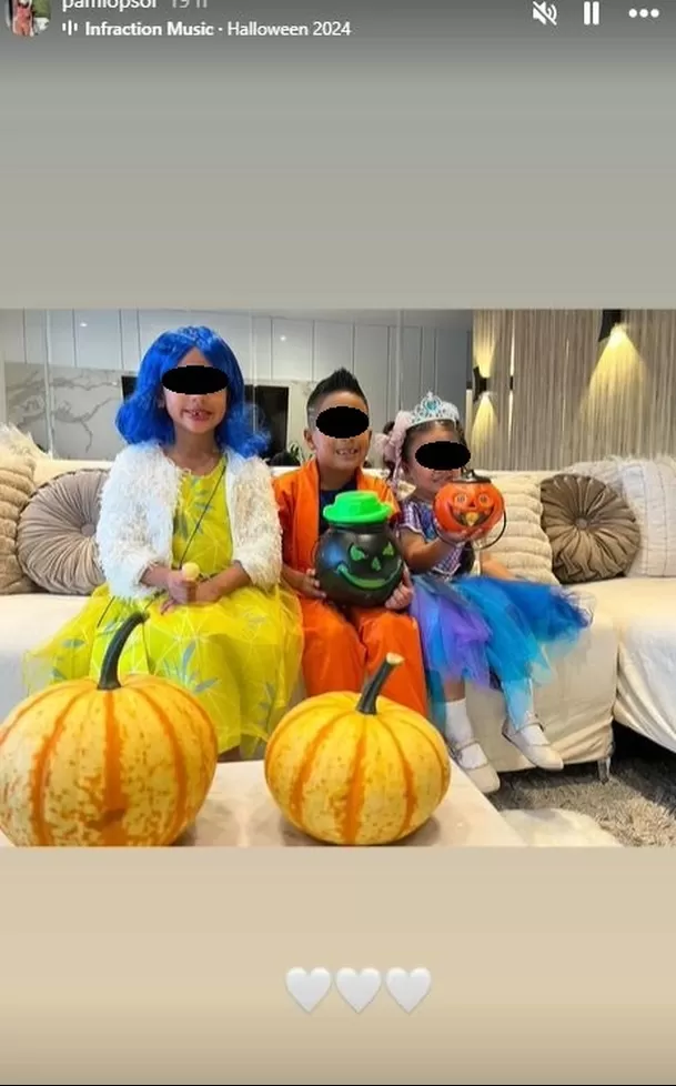 Hijos de Pamela López y Christian Cueva se disfrazaron por Halloween / Instagram