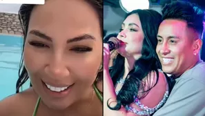 Pamela López se lanzó como creadora de contenido y lapidó a Christian Cueva con sus comentarios/Fotos: Instagram/Video: TikTok