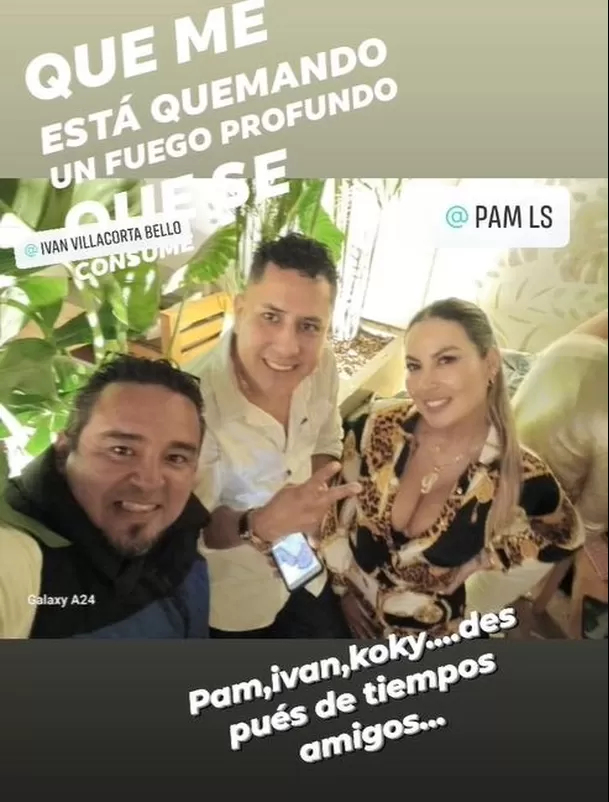 De acuerdo con Iván Villacorta vamos a seguir viéndolo junto a Pamela López/Foto: Instagram