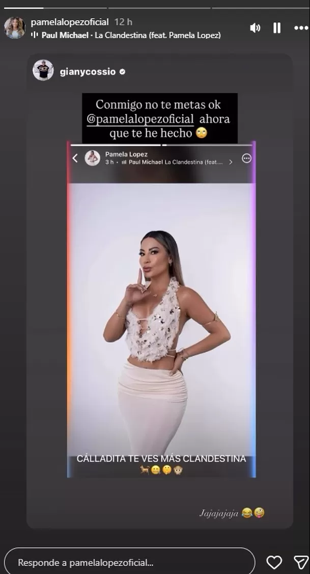 Pamela López publicó una frase sobre provocadora tras conocerse la denuncia presentada por Pamela Franco/ Captura