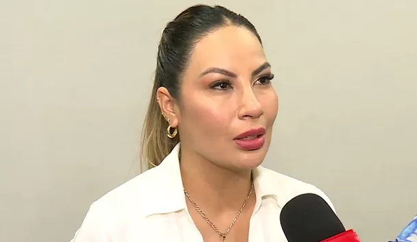 Pamela López. Foto: América TV Pamela López. Foto: América TV