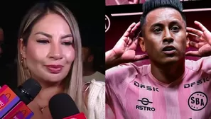 La empresaria lamentó la lesión que sufrió el futbolista tras su debut con Sport Boys, aunque aseguró que sus problemas deportivos responden a la falta de profesionalismo Video: Instagram