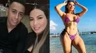 Pamela López luce sexy bronceado al mismo estilo de Jossmery Toledo