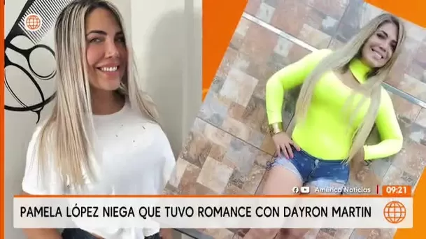 Pamela López tomará acciones legales contra Dayron Martin/ América TV