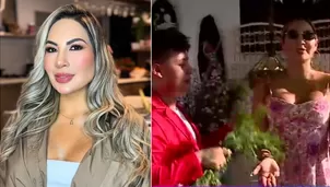 Pamela López realiza ritual de persuasión de amor ante traciones/ Video: América TV. Foto: Instagram