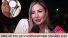 Pamela López revela que Cueva no aportó para cumpleaños de hija