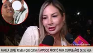Pamela López revela que Cueva no aportó para cumpleaños de hija