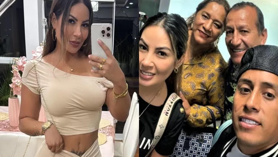Pamela López revela que papá de Cueva “afanaba” a sus amigas / Instagram Pamela López revela que papá de Cueva “afanaba” a sus amigas / Instagram