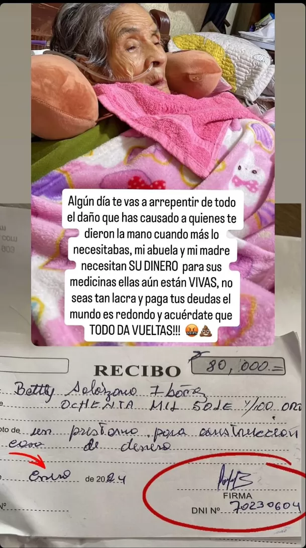 Pamela López exigió a Christian Cueva cumplir con su mamá. Fuente: instagram Pamela López exigió a Christian Cueva cumplir con su mamá. Fuente: instagram