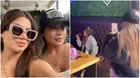 Pamela López se conmovió con tema ‘cortavenas’ en karaoke junto a su hija y amiga