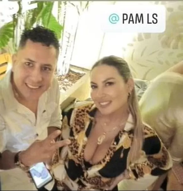 Pamela López e Iván Villacorta/Foto: Instagram