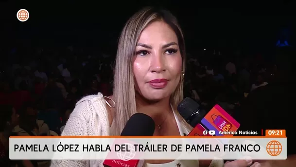 Pamela López se pronuncia por nueva compra de Pamela Franco / Captura